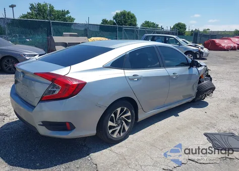 2016 Honda Civic Ex z USA, uszkodzony, nr VIN 2HGFC2F7XGH509828